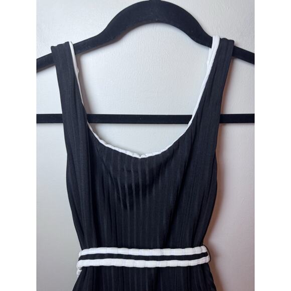 Solid & Striped Reversible Black White One Piece With Belt Sz XS NWT $198 - Picture 14 of 16